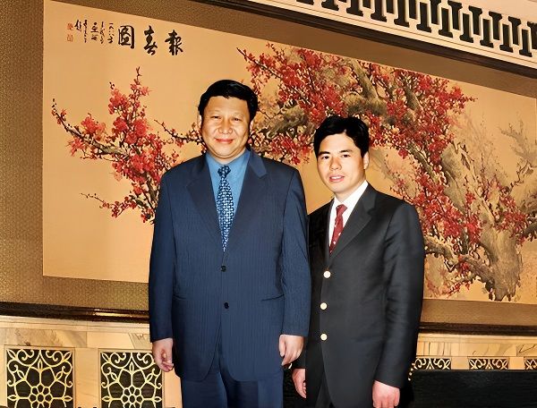 中共中央总书记、国家主席、中央军委主席习近平接见蒋锡培